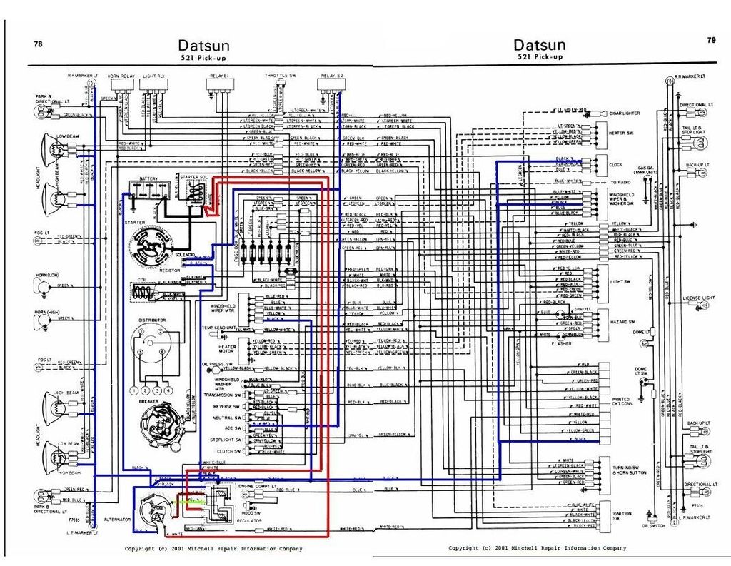 [DIAGRAM] Datsun 521 Wiring Diagram - MYDIAGRAM.ONLINE